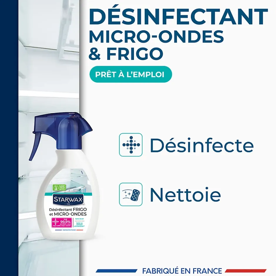 Starwax Désinfectant réfrigérateur micro-ondes 250ml Hot