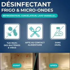 Starwax Désinfectant réfrigérateur micro-ondes 250ml Hot