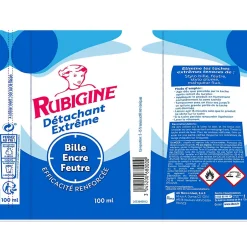 Rubigine Détachant extrême bille, encre, feutre 100ml