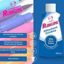 Rubigine Détachant extrême bille, encre, feutre 100ml