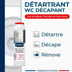 Starwax Détartrant en poudre sanitaire 1 kg Clearance