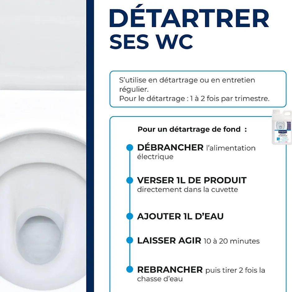 Starwax Détartrant pour WC broyeurs 2L Clearance