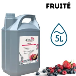 Le Plus De L'Entretien Détergent Jedor 2D sans rincage - Bidon 5l - Parfum Fruité