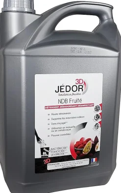 Le Plus De L'Entretien détergent surodorant Jédor 3D Fruité 5L