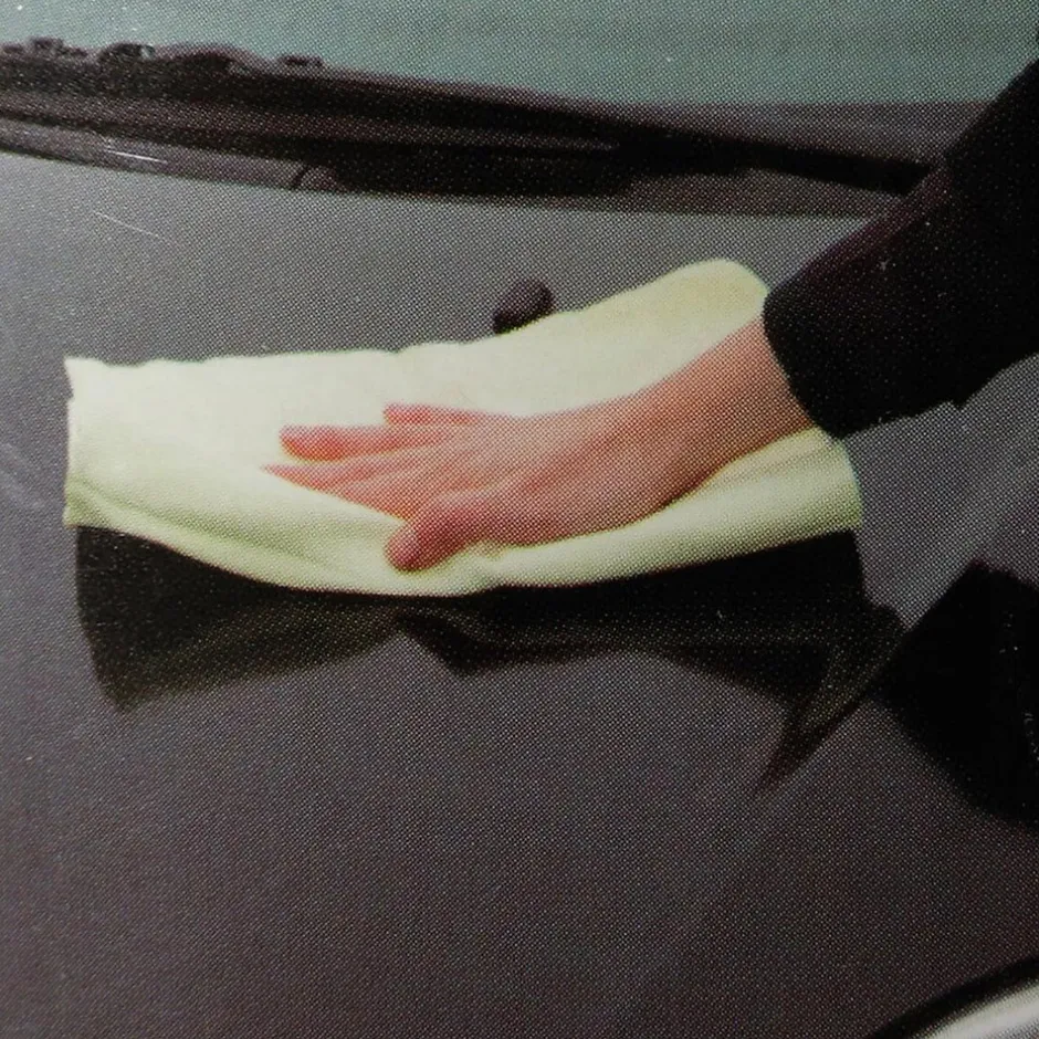 Dunlop Chamois Magique 36x27cm - Chiffon Haute Absorption, Nettoyage Sans Traces, Réutilisable & Durable, Auto, Moto & Vélo Hot