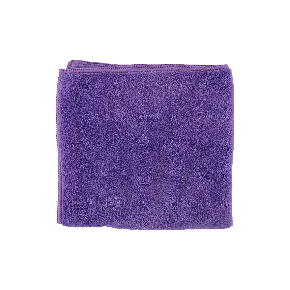 Dunlop Lot de 2 Chiffon Microfibre XL Voiture 36x36cm, Ultra-Absorbant 660gsm, Lavable & Réutilisable, Nettoyage Sec & Humide Best