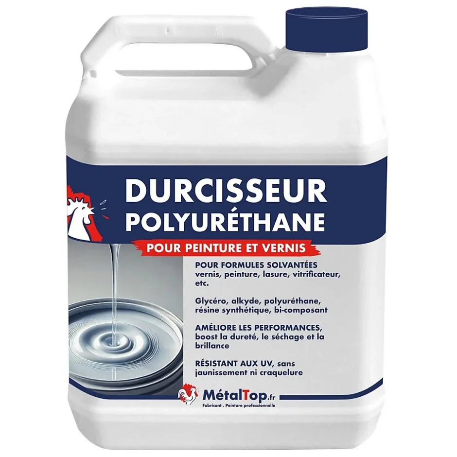 Metaltop Durcisseur Polyurethane - 0.6 L - Métaltop Hot