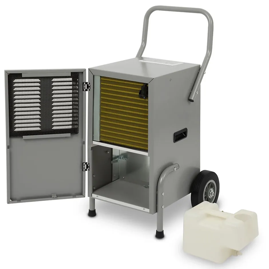 Eberth Déshumidificateur d'air professionnel de chantier, capacité 50L / jour, réglable par pas de 1% de 20% à 90% RH Outlet