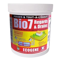 Ecogene Bio 7 regard et drain - 4x200 g Sale