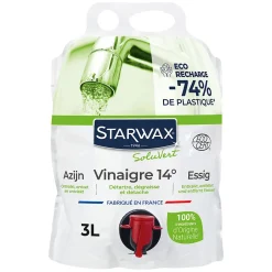 Soluvert Eco-recharge vinaigre 14° Starwax 3L Best