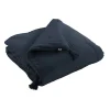 L'Effet Papillon Edredon ou Bout de lit "Gaïa" toutes dimensions "Gaze de Coton" - Gaïa Minuit - 150 x 150 cm Discount