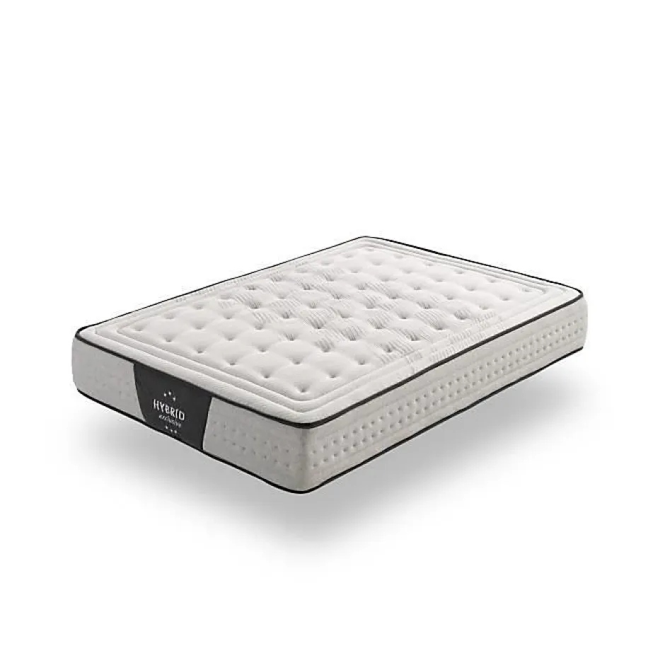 Eccox Ensachage matelas à ressorts 120x180 cm hybride exclusif Fermeté moyen haut.
