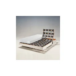 Weber Industries Ensemble 2 sommiers relaxation électrique FLEXPALACE 80x200 / Blanc Best