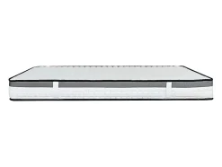 Vente-unique Ensemble 90 x 200 cm cadre à lattes + matelas mousse mémoire de forme ép.19cm - ORTHOMEMORY de YSMÉE