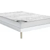 Vente-unique Ensemble 140 x 190 cm sommier + matelas ressorts ensachés ép.20cm - SONGE de YSMÉE