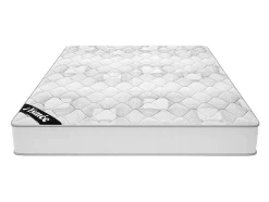 Vente-unique Ensemble 140 x 190 cm sommier + matelas ressorts ensachés ép.20cm - SONGE de YSMÉE
