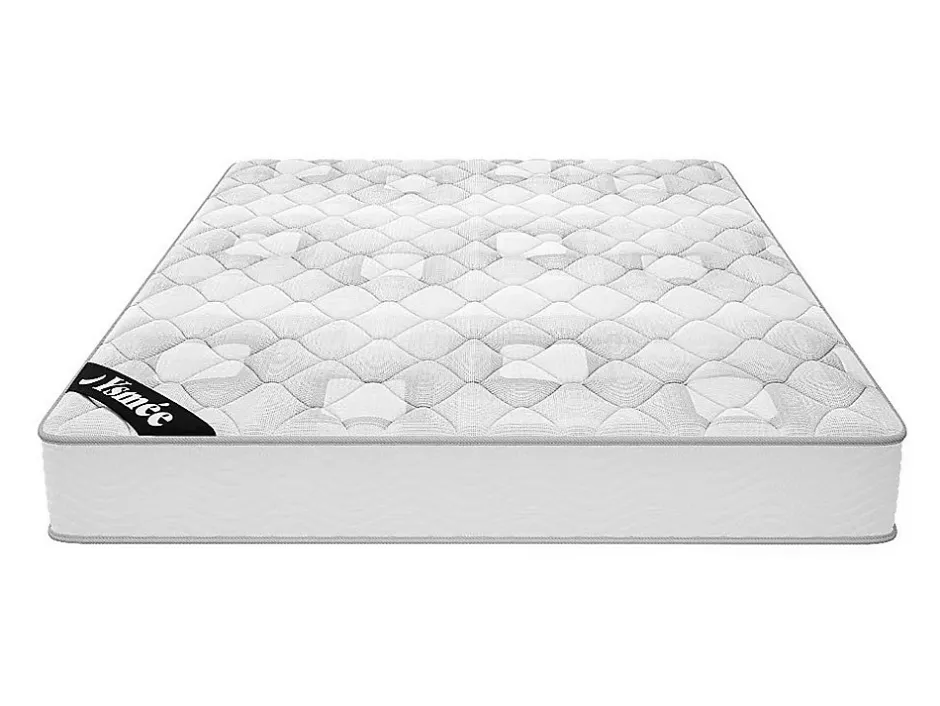 Vente-unique Ensemble 140 x 190 cm sommier + matelas ressorts ensachés ép.20cm - SONGE de YSMÉE