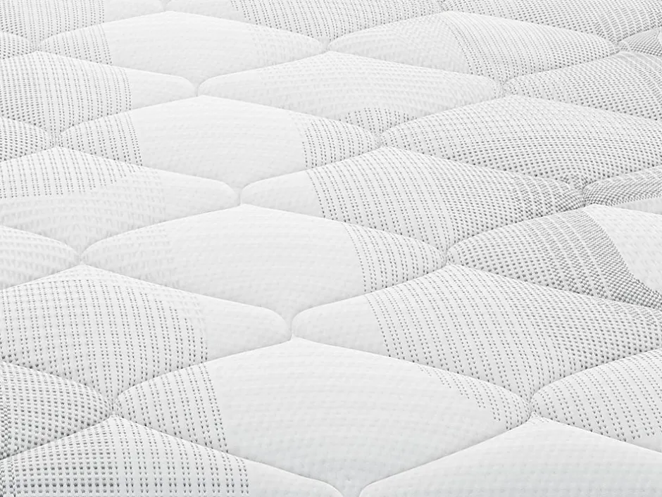 Vente-unique Ensemble 140 x 190 cm sommier + matelas ressorts ensachés ép.20cm - SONGE de YSMÉE