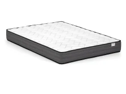 Vente-unique Ensemble 140 x 190 cm sommier + matelas ressorts ensachés ép.20cm - AMBRACIE de YSMÉE