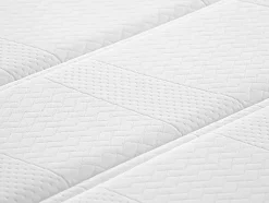 Vente-unique Ensemble 180 x 200 cm sommier coffre blanc + matelas hybride ressorts ensachés 7 zones et mousse haute résilience ép.26cm - AUDACE New