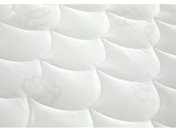 Vente-unique Ensemble 140 x 190 cm sommier coffre blanc + matelas mousse ép.15cm - ZEUS de YSMÉE