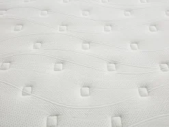 Vente-unique Ensemble 140 x 190 cm sommier coffre blanc + matelas ressorts ensachés 7 zones accueil TPE ép.28cm - ONEBIA de PALACIO