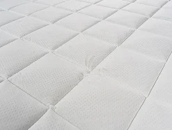 Vente-unique Ensemble 180 x 200 cm sommier coffre naturel clair + matelas mousse et coutil bambou ép.23cm - ADANA de NATUREA