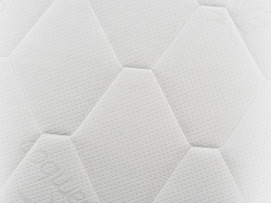 Vente-unique Ensemble 90 x 190 cm sommier coffre naturel clair + matelas mousse et coutil bambou ép.15cm - KANANI de NATUREA