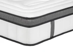 Vente-unique Ensemble 180 x 200 cm sommier tapissier + matelas hybride ressorts ensachés 7 zones et mémoire de forme ép.30cm - OLIANE de YSMÉE