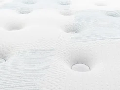 Vente-unique Ensemble 140 x 190 cm sommier tapissier + matelas ressorts ensachés 7 zones et accueil gel à mémoire de forme ép.23cm - VARNO de Sale