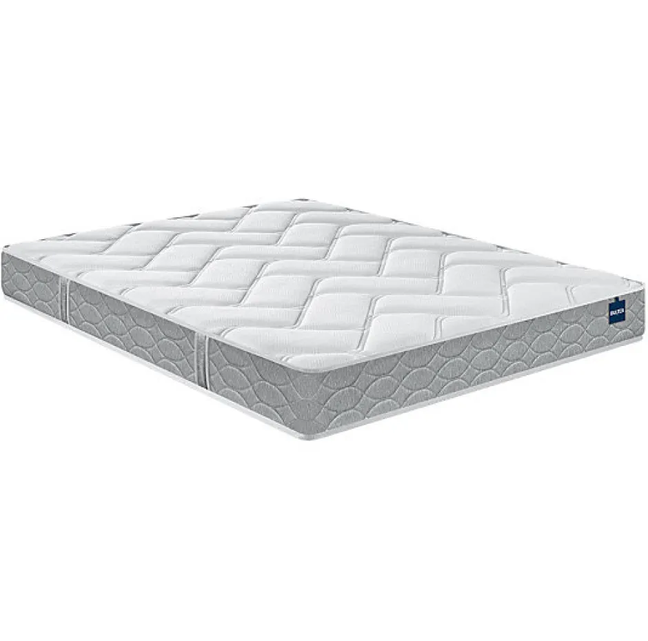 Bultex Ensemble BACK TO BASICS + Sommier POWER + pieds 90x190 Mousse Outlet