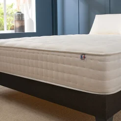 Bellecour Ensemble Châtelet 180x200 cm Matelas Mousse + Sommier Bois