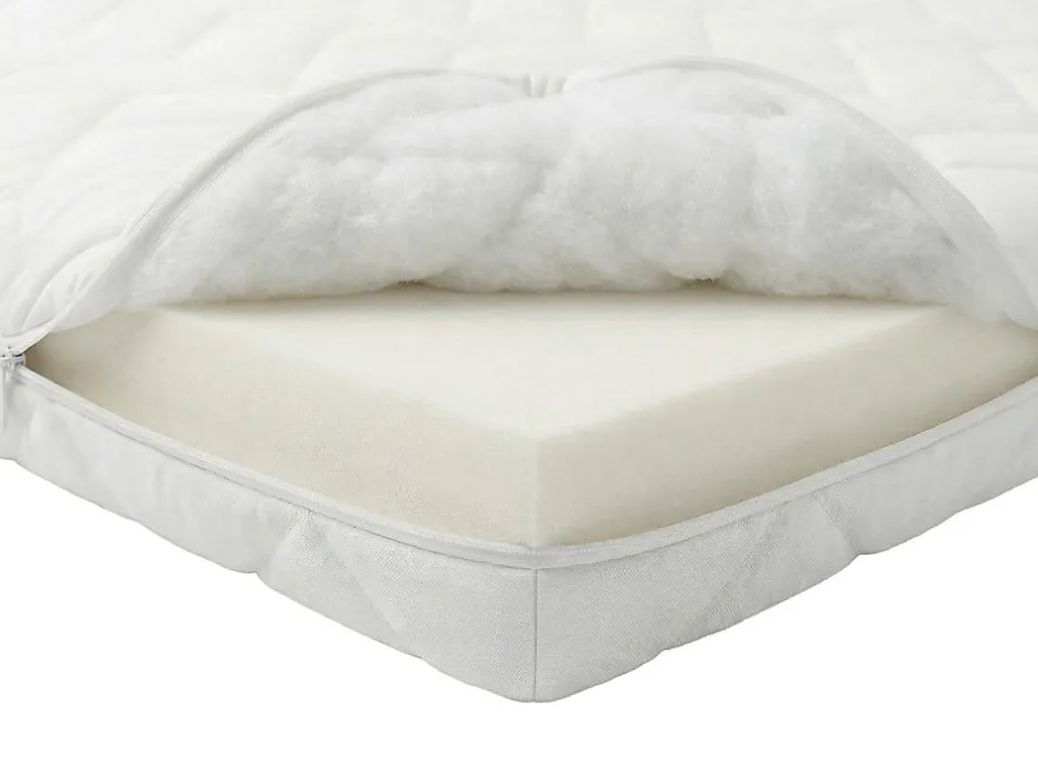 Vente-unique Ensemble complet boxspring tête de lit coutures verticales + sommiers relaxation électrique + matelas + surmatelas - 2 x 90 x 200