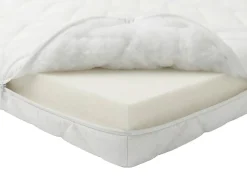 Vente-unique Ensemble complet boxspring tête de lit capitonnée + sommiers relaxation électrique + matelas + surmatelas - 2 x 90 x 200 cm - Best