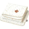 Sevira Kids Ensemble coussin et couverture pour berceau et couffin Sidonia