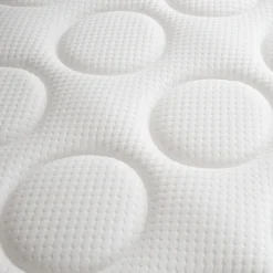Olympe Literie Ensemble Cristal 140x200 cm Matelas Mousse + Sommier Bois