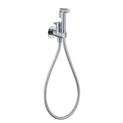 Poalgi Ensemble douchette hygiénique WC SKY BATH chromé Inox S304 série HARMONY