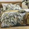 Tradilinge Ensemble drap plat et 2 taie Toco (240x310 cm - Kaki)