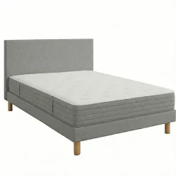 Essenzia Ensemble LEVITATION Ferme 1000 + Sommier Tradition Graphic 13 cm + Pieds 160x220 Anthracite Ressorts Online