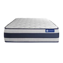 Actisom Ensemble Latex et mémoire de forme de confort Ferme avec sommier kit