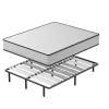 Teeno Ensemble Matelas en mousse + Sommier avec lattes larges 140x190cm, Epaisseur du Matelas 22cm