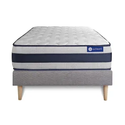 Actisom Ensemble Mémoire de forme de confort Ferme avec sommier kit