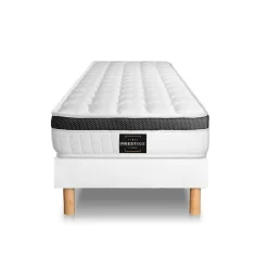 Prestige Literie Ensemble Mémoire de forme de confort Ferme avec sommier tapissier Sale