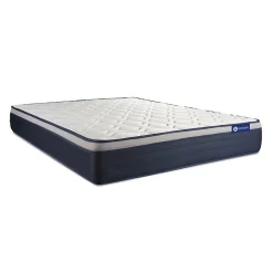 Actisom Ensemble Mémoire de forme de confort Ferme avec sommier kit New