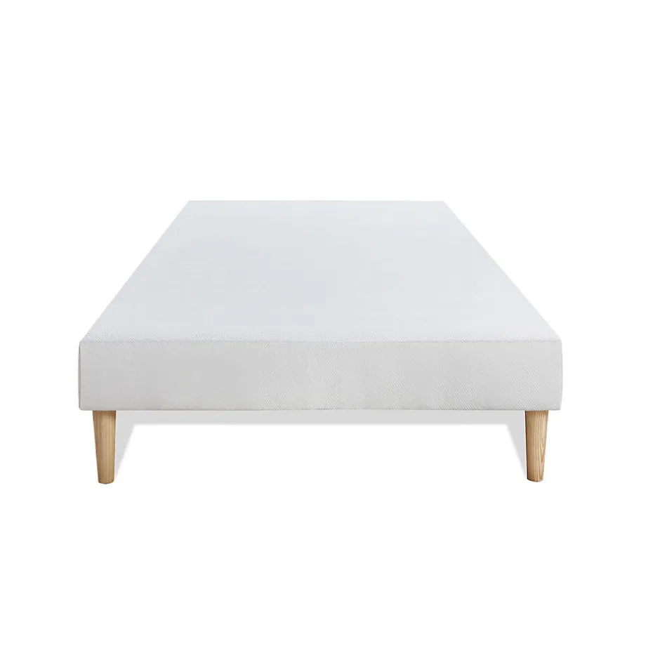 Marmottes & Co Ensemble Mémoire de forme de confort Equilibré avec sommier tapissier