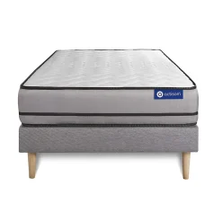 Actisom Ensemble Mémoire de forme de confort Très ferme avec sommier kit Best