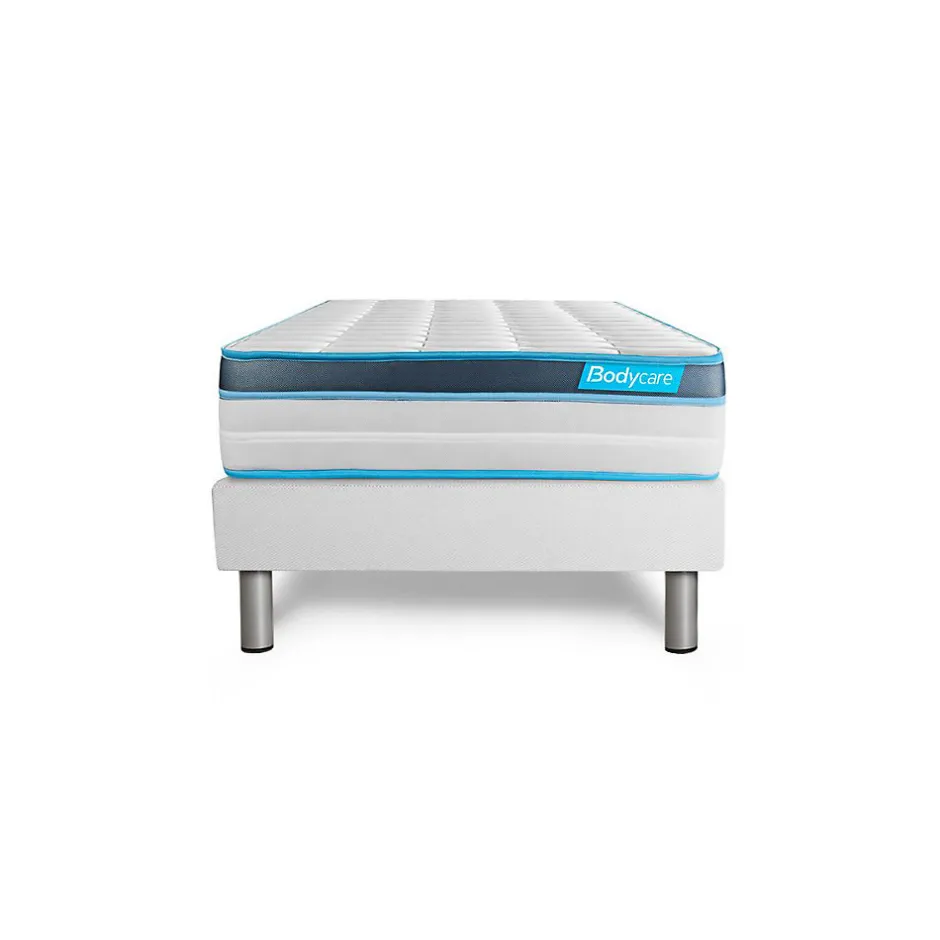 Bodycare Ensemble Mémoire de forme de confort Ferme avec sommier kit