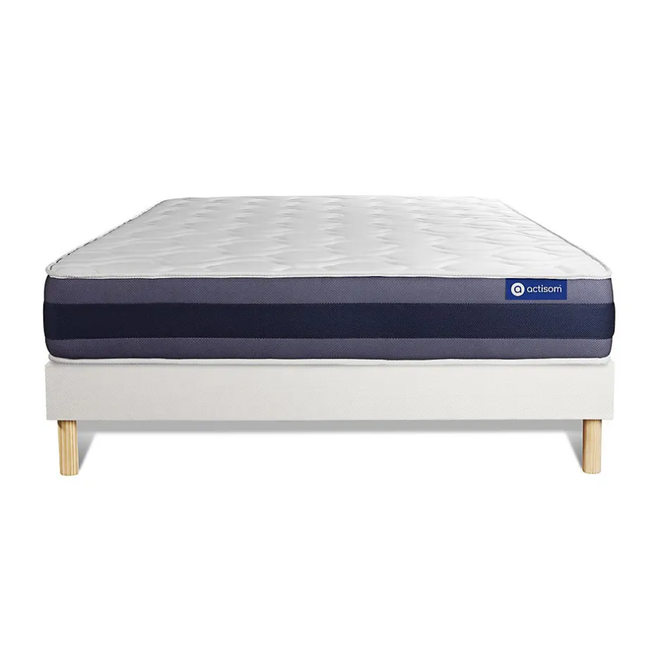 Actisom Ensemble Mémoire de forme de confort Equilibré avec sommier kit Online