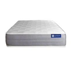 Actisom Ensemble Mémoire de forme de confort Mi-ferme avec sommier kit New