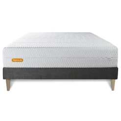 Sept Nuits Ensemble Mémoire de forme de confort Equilibré avec sommier kit Best